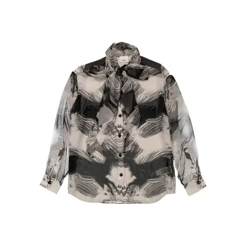 Burberry Shirts Women's Black White