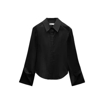 ZARA Shirts Women's Black