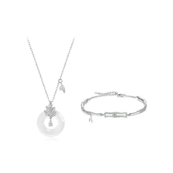 RINGLOVE Colored Glaze Necklaces Women's