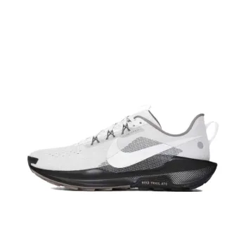 Nike REACTX PEGASUS TRAIL 5 Anti Slip Wear Resistant Low Top Casual Running Shoes Men's White