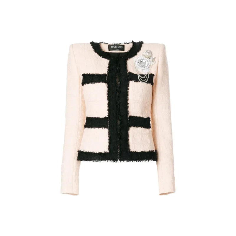 BALMAIN Jackets Women's Light Pink-0