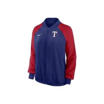 Nike Dri-FIT Team MLB Texas Rangers Jackets Coats Women's Royal Blue