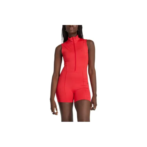 New Balance District Vision SS24 Jumpsuit Women's Red