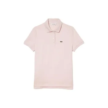 LACOSTE Polo Shirt Women's Pink