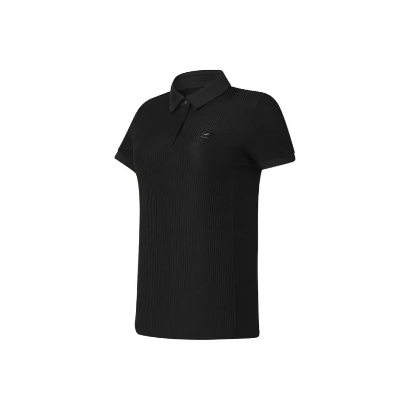 FILA Polo Shirt Women's Pitch Black-0