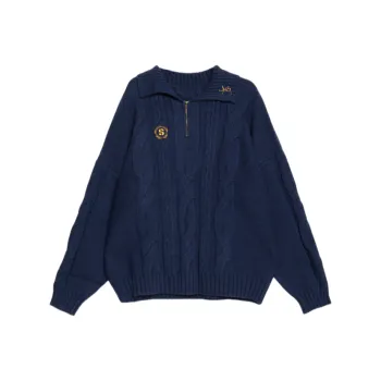 EVPGB Knitwear Women's Navy Blue