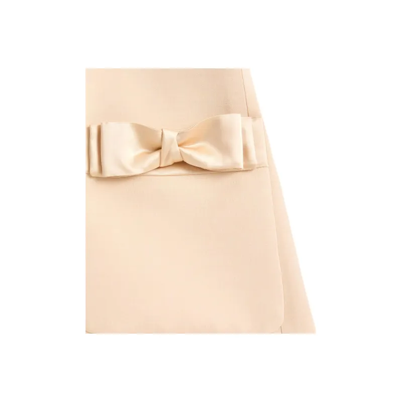 Valentino Crepe Couture Minidress-6
