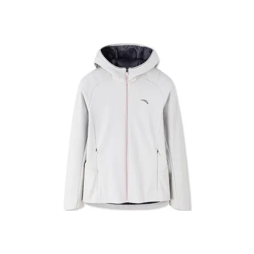 ANTA Running Collection Jackets Women's Mud Gray