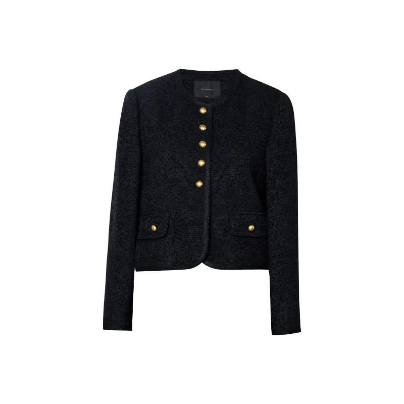 ROEYSHOUSE Jackets Coats Women's Black-0