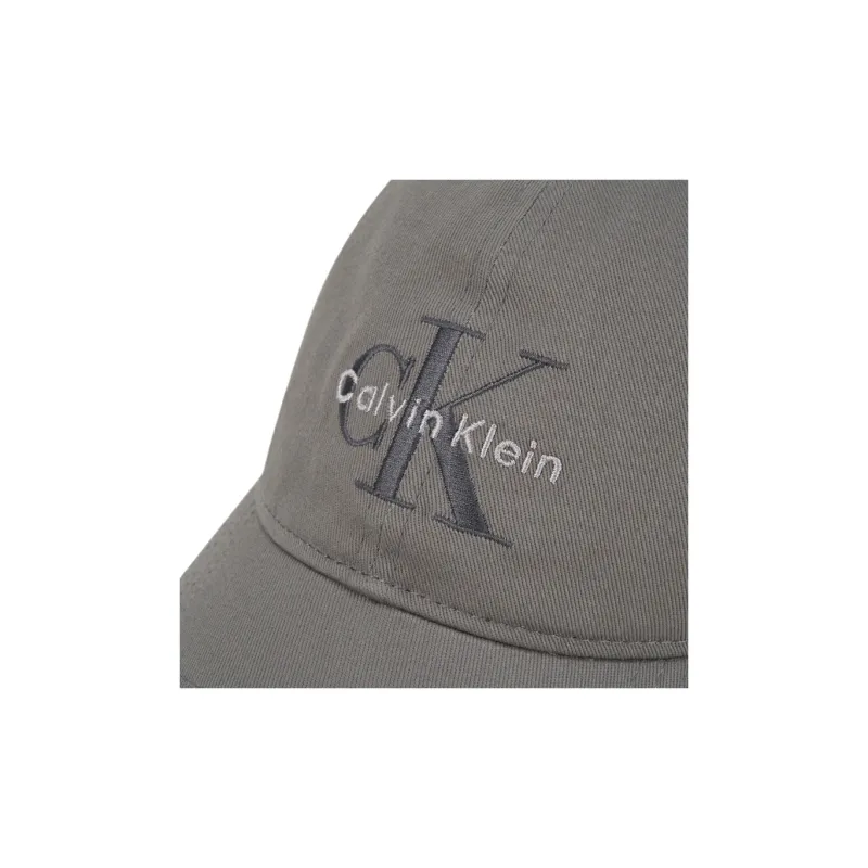 CALVIN KLEIN Cotton Baseball Caps Unisex Bronze Brown-2
