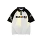 White Body with Black Sleeves