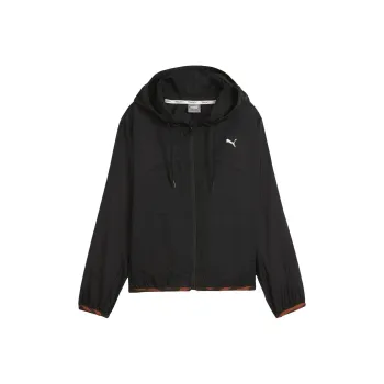 PUMA ANIMAL REMIX WOVEN FASHION FZ Jackets Coats Women's Black