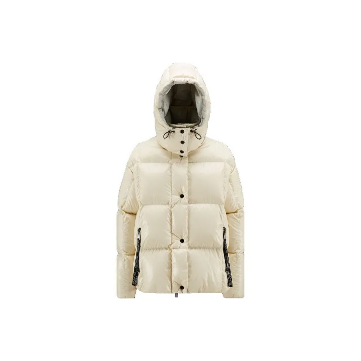 Moncler Parana Series Down Jackets Women's Ivory White-0