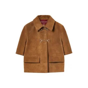 GUCCI Jackets & Coats Women's Brown