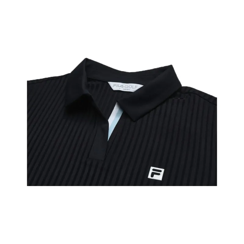 FILA Golf Series Short Sleeved Dress Women's Pitch Black-4