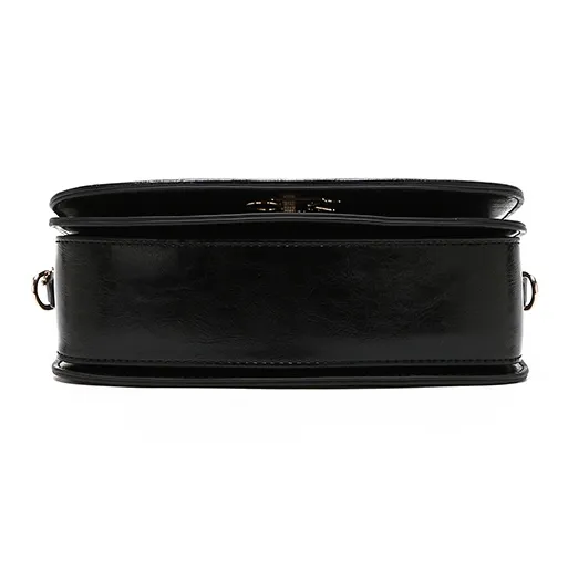 BETTINA VIVIAN PU Shoulder Bag Women's Black-5