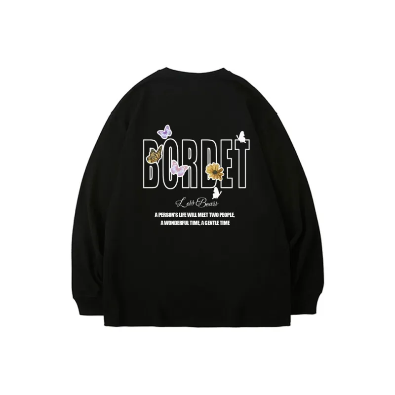 LESS BEARS Long Sleeved T Shirts Unisex-2