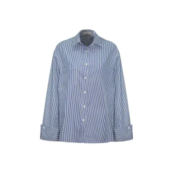 Little pull Shirts Women's Blue Stripes