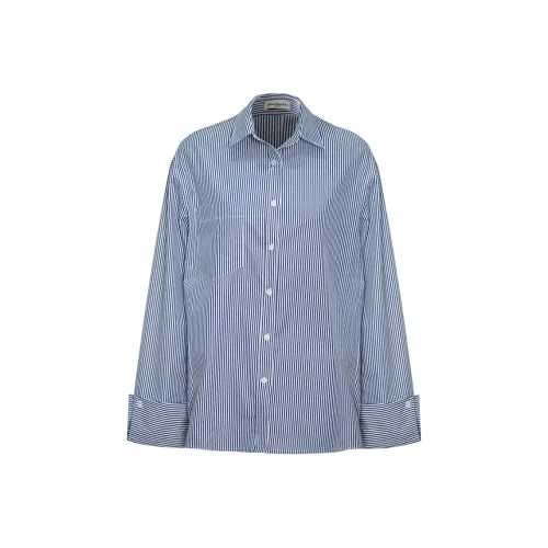 Little pull Shirts Women's Blue Stripes