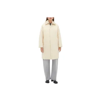 Bottega Veneta Jackets Coats Women's Sea Salt Yellow