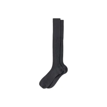 PRADA SS25 Knee High Socks Men's 1 Pack Marine