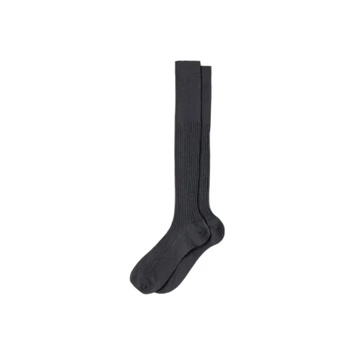 PRADA SS25 Knee High Socks Men's 1 Pack Marine