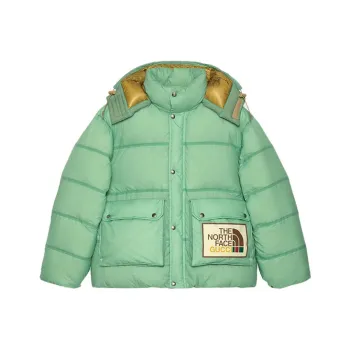 GUCCI X The North Face Padded Jacket Aqua