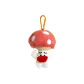 Big Mouth Rose Red Mushroom Pendant