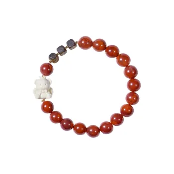 ZHIZUO Southern Red Agate Bracelets Unisex