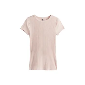 H&M T Shirts Women's Light Pink