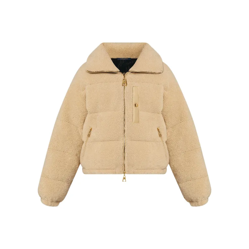 LOUIS VUITTON FW22 Jackets Coats Women's Earth Yellow-0