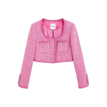Bebe FW23 Jackets Coats Women's Rose Red