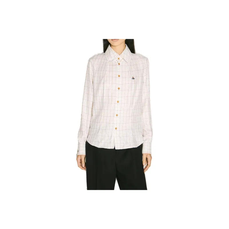 Vivienne Westwood Toulouse Checked Long-Sleeved Shirt-0