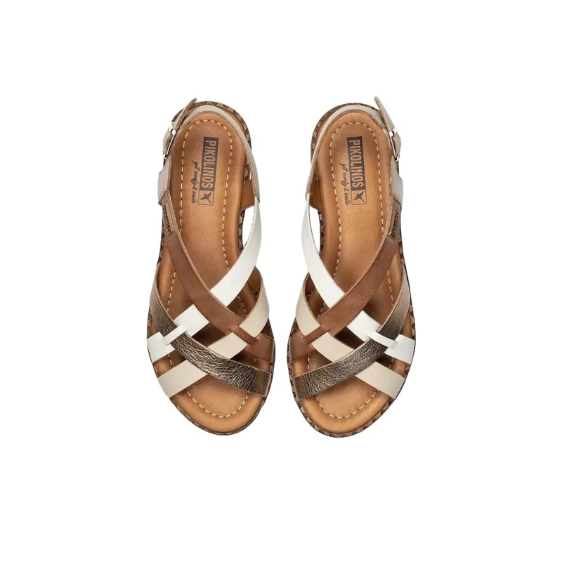 PIKOLINOS Algar Marfil Roman Sandals 1.5cm Women's Multicolor-3