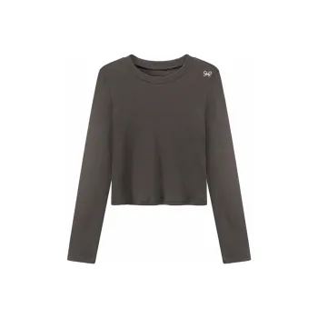 CHUU T Shirts Women's Carbon Gray