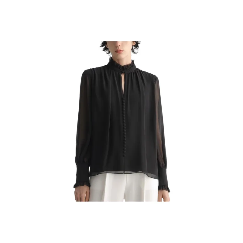 KARL LAGERFELD SS23 Shirt Women's Black-0
