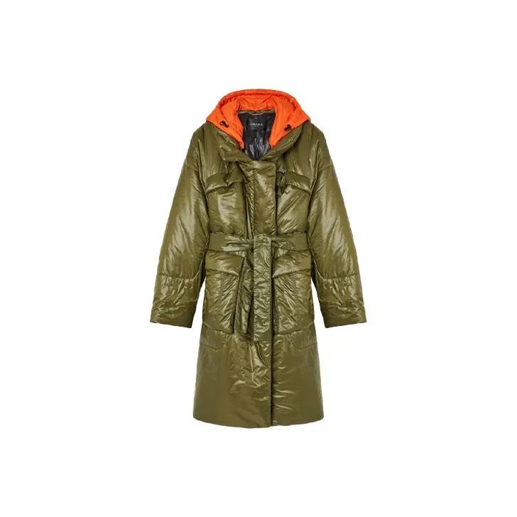 VERSACE Hooded Puffer Coat-0