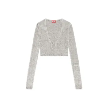 DIESEL M Cherry Chenille Crop Top