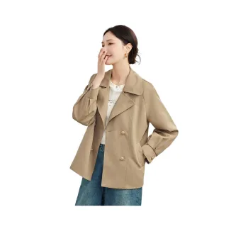 TERRE BLEUE Jackets Coats Women's Khaki