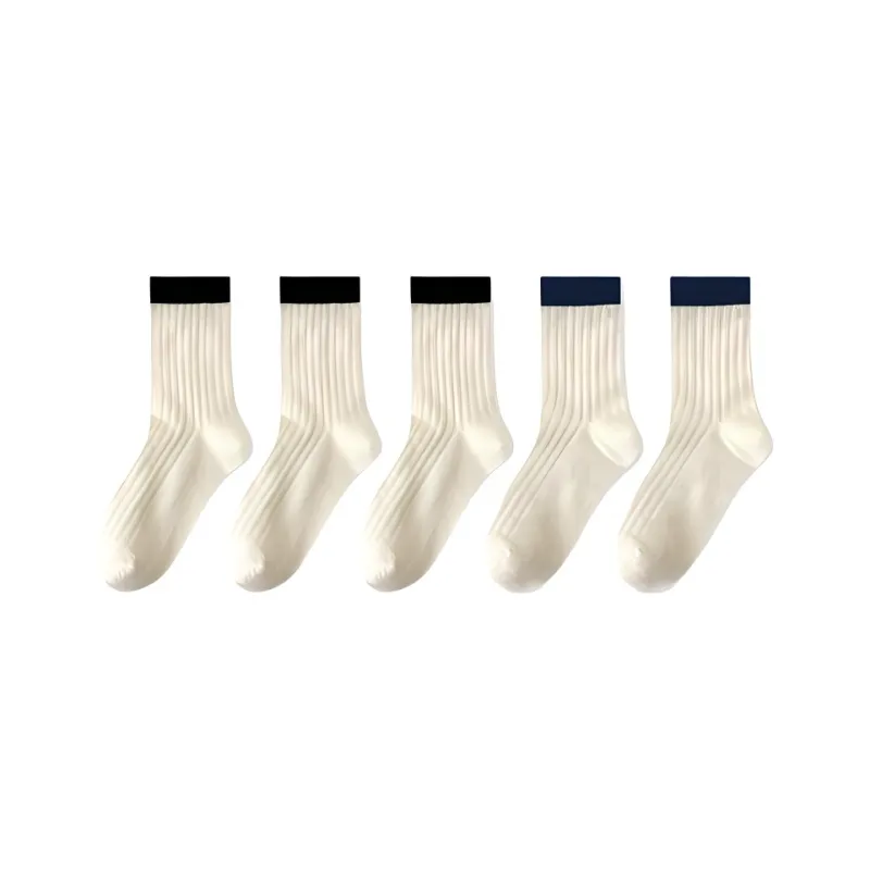 H YXIANG Mid Calf Socks Women's Combo Set-10
