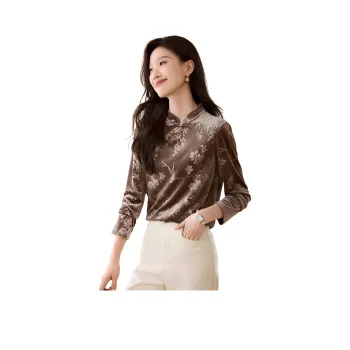 Mo Han Yi Mei Shirt Women's Mocha