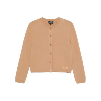 A.P.C Mila Button Up Knitted Cardigan