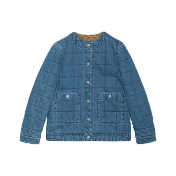 GUCCI Reversible Denim Jacket 'Blue/Multicolor'