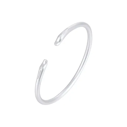 Bear Silversmith 999 Fine Silver Sterling Silver Bangle Women's