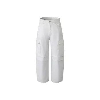 Voguo Relay Jeans Unisex White