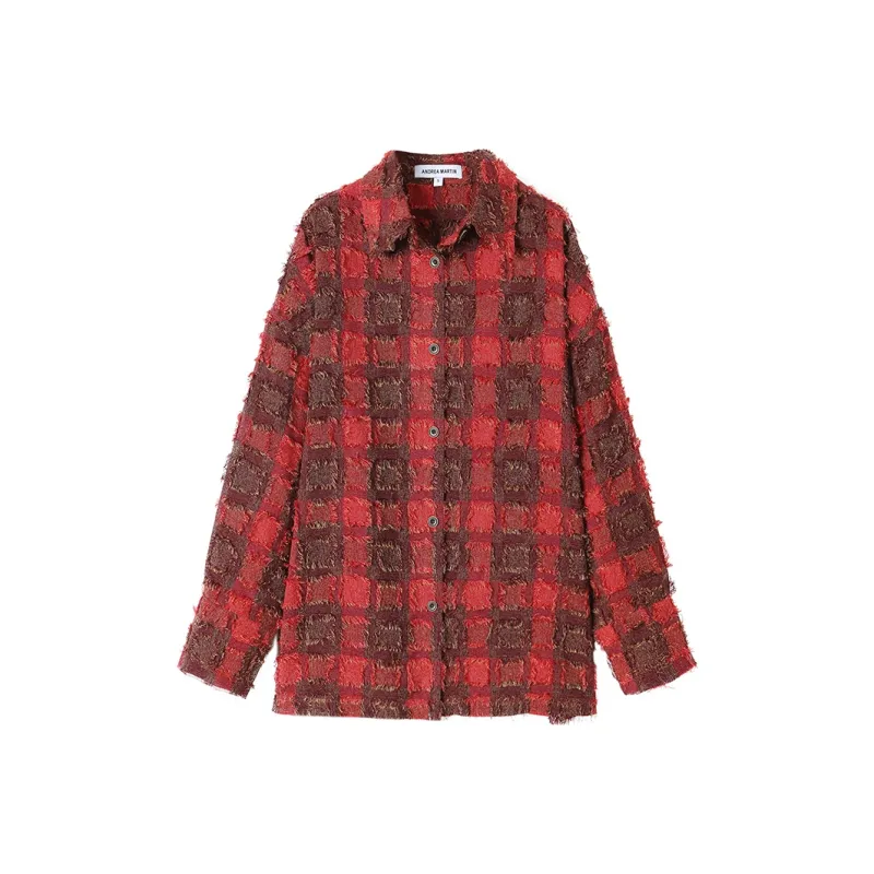 ANDREA MARTIN Shirt Women's Red-0