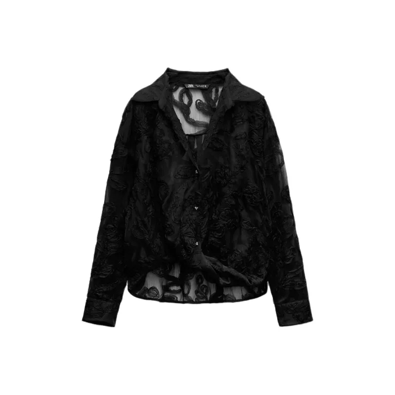 ZARA Shirts Women's Black-0