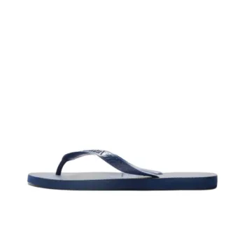 Havaianas x ZARA Rubber Sole Abrasion Resistant Flip Flops Men's Blue