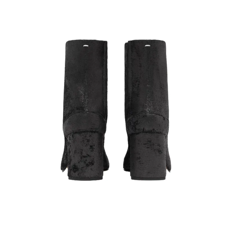 Maison Margiela Tabi Ankle Boots 8cm Women's Black-4