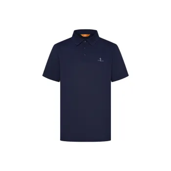 Biyin Leufen Summer Polo Shirt Men's Navy Blue Spruce Green